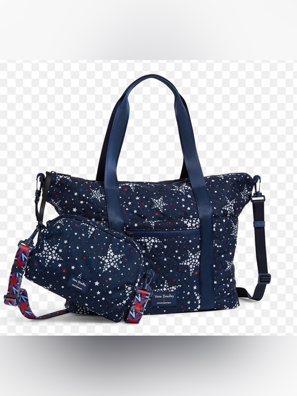 Vera Bradley ReActive Deluxe Tote and Cosmetic Bag